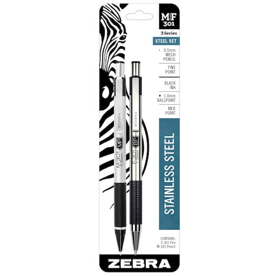 Zebra Ballpoint &#x26; Mechanical Pencil Set
